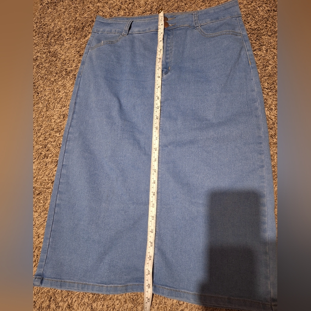 denim skirt - Picture 4 of 4